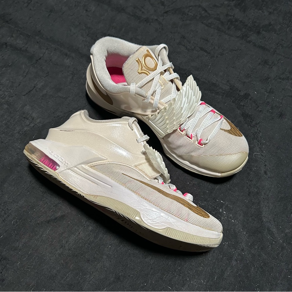 Nike KD 7 VII Premium Aunt Pearl Edition 2015 Size 8